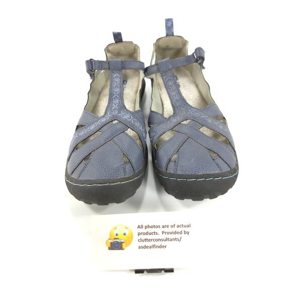 JBU By Jambu Cynthia Casual Strap Mary Jane Shoe Womens Size 9M Blue Black - Picture 2 of 9